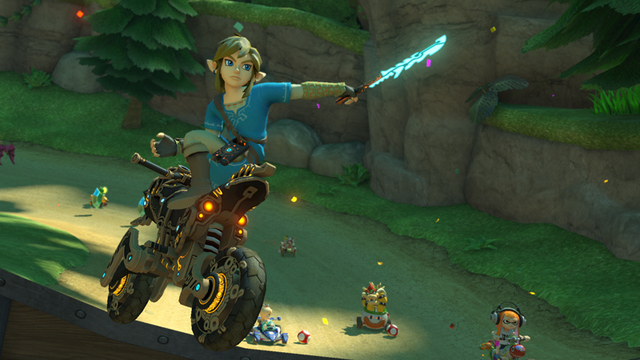 Switch マリオカート８ デラックス に ゼルダの伝説 Botw の マスターバイク零式 が登場 アキバ総研