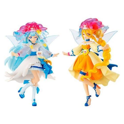 Hugっと プリキュア からキュアアンジュ キュアエトワール マザーハートスタイル の キューティーフィギュア 登場 アキバ総研