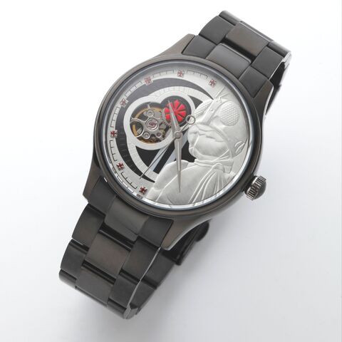 仮面ライダー1号 レリーフオープンハート 機械式　腕時計　バンコレ　ウォッチゴロゴロタヌキ