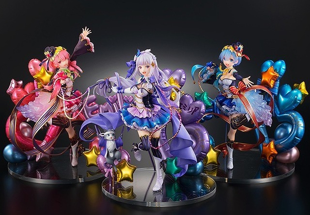 リゼロのエミリア・ラム・レム、アイドルフィギュア発売   アキバ総研