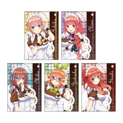 Ginger掲載商品 五等分の花嫁 完全受注生産 キャラファイングラフ 中野五月 コミック アニメグッズ Mswqyfclzban