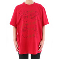 「呪術廻戦」の「ハンドグラフィックTシャツ 黒／赤」が3月14日まで予約受付中！