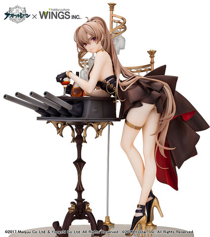 アズールレーン、着せかえ衣装のジャン・バールフィギュアが登場