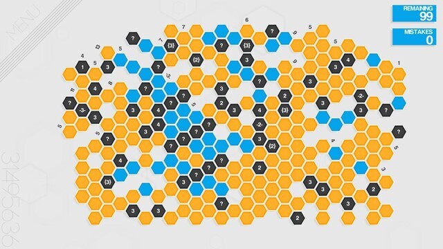 hexcells infinite hex with question mark