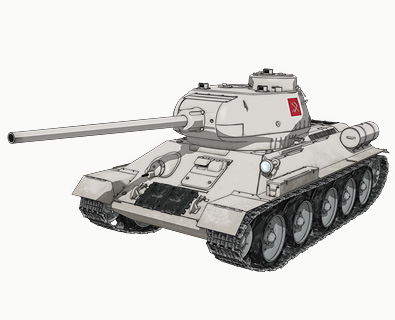【プラウダ】T-34/85