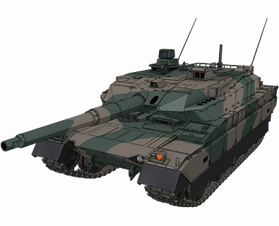【陸上自衛隊】10式戦車
