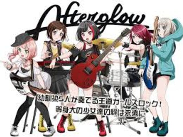 Afterglow オリジナル楽曲ランキング