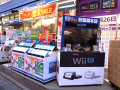 エディオン秋葉原本店店頭の「Wii U」コーナー