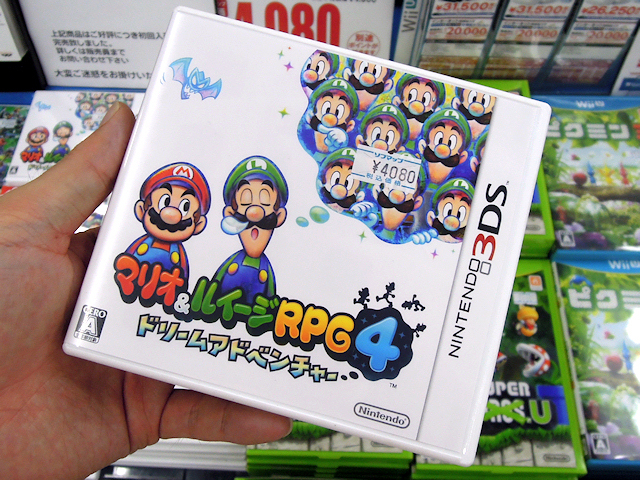3DS「マリオ＆ルイージRPG4 ドリームアドベンチャー」