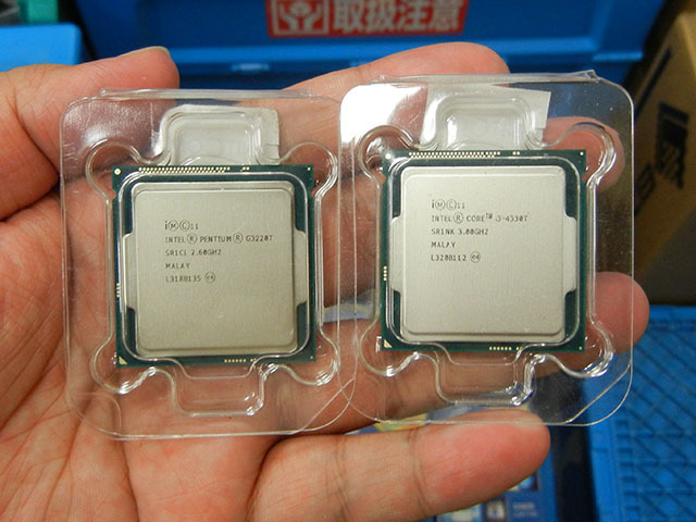 Haswellの新型CPU、バルク版となる「Core i3-4330T」「Pentium G3220T」