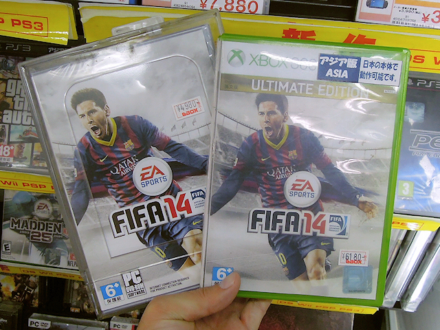 Windows/Xbox 360「FIFA14」（海外版）