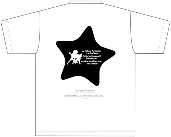 『みかくにんぐッ！Tシャツ』 3000円  （AnimeJapan2014先行発売商品）