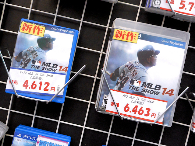 PS3/PS Vita「MLB 14 THE SHOW（海外版）」 ※販売ショップはメディアランド