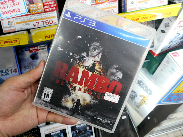 PS3「RAMBO THE VIDEO GAME（海外版）」 ※販売ショップはアソビットホビーシティ