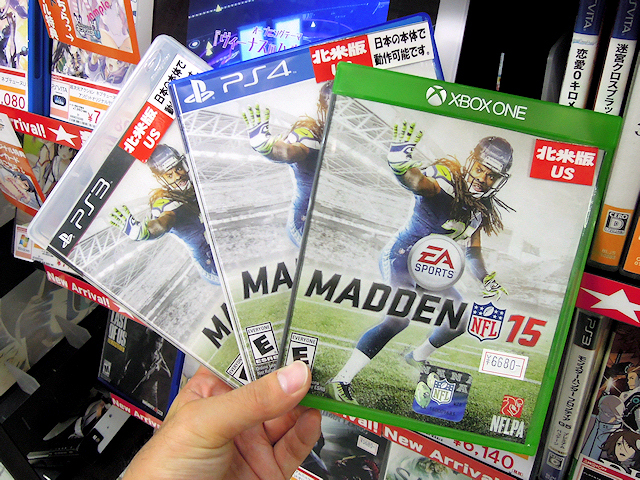 PS4/PS3/Xbox One「Madden NFL 15（海外版）」 ※販売ショップは、アソビットホビーシティ
