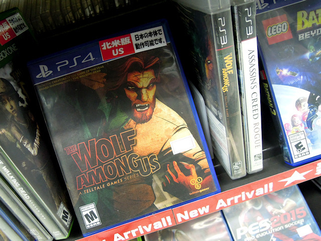 PS4「THE WOLF AMONGUS」　※販売ショップは、アソビットホビーシティ