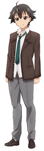 神楽坂公人　CV:田丸篤志　ごく普通の高校生だったが、ある日突然お嬢様学校に ゲッツされ、「庶民サンプル」として清華院で過ごす事になった少年。