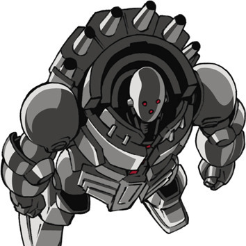 メタルナイト（CV：玄田哲章） ロボットを遠隔操作して戦うヒーロー。 本名はボフォイ。