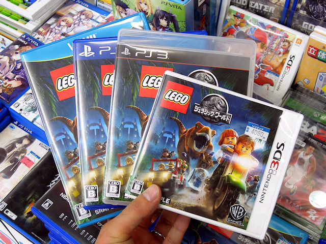 PS4/PS3/Wii U/3DS「LEGO ジュラシック・ワールド」