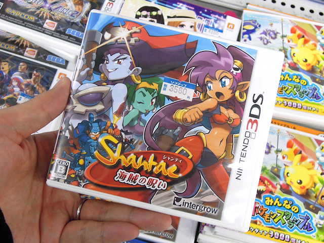 3DS「シャンティ - 海賊の呪い -」