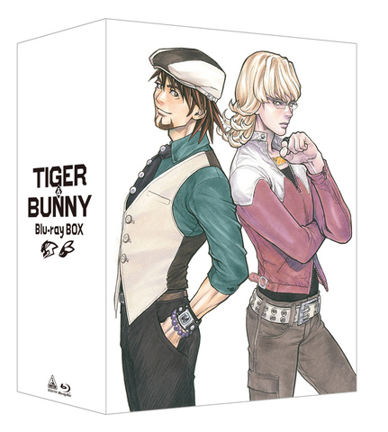 「TIGER ＆ BUNNY」、Blu-ray BOXのボックスイラストを公開！　桂正和描き下ろし
