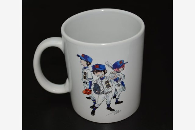 寺嶋裕二先生描き下ろし 満濃中学校野球部バージョン 特製マグカップ