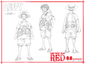 「ONE PIECE FILM RED」麦わらの一味・映画オリジナル衣裳を一挙公開！ 「ジャンプフェスタ2022」レポートが到着
