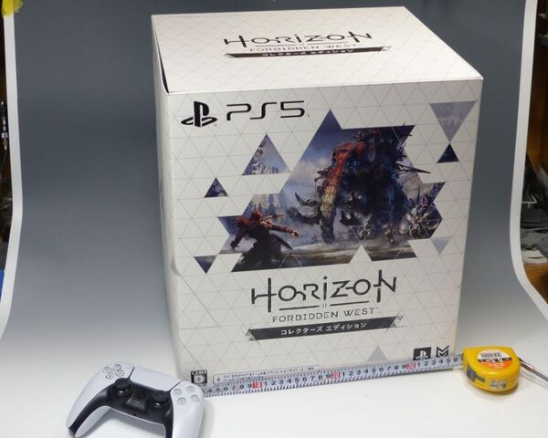 【最新ゲームレビュー】重くて巨大な豪華セット！話題の最新ゲーム「Horizon Forbidden West」コレクターズエディション開封の儀！
