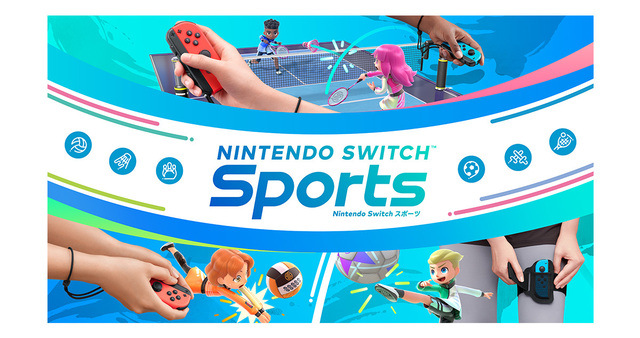 Joy-Conを振って体感スポーツ！ 「Nintendo Switch  Sports」本日発売!!