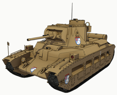 【聖グロリアーナ】マチルダⅡ歩兵戦車 Mk.Ⅲ/Ⅳ