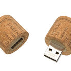 コルク素材のUSBメモリ！　グリーンハウス「コルク栓型USBフラッシュメモリ」