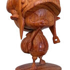 ワンピース、「チョッパー」の木彫りフィギュアが登場！ 天然の紅木を用いた本格仕様