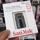 容量128GBのiPhone向けUSBメモリ「iXpand Flash Drive 128GB」がSanDiskから！