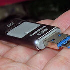 Lightning/microUSB/USBコネクタ搭載のUSBメモリが販売中