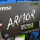 準ファンレスクーラー搭載ビデオカード MSI「GeForce GTX 1070 ARMOR 8G OC」が販売中