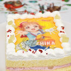 キャラデコプリントケーキで「ラブライブ！サンシャイン!!」のチカっちこと高海千歌ちゃんのお誕生日をお祝いしてみた!!