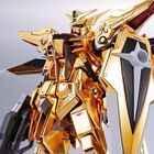METAL ROBOT魂「機動戦士ガンダムSEED DESTINY」に、黄金に輝く外装「ヤタノカガミ」を真空蒸着メッキで再現した「アカツキガンダム」が登場！