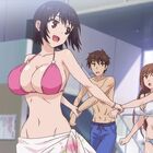 TVアニメ「おーばーふろぉ」 最終回・第8話の先行カットが公開！ プールで琴音のビキニがはずれてしまい……!?