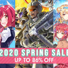 人気美少女TPSなど、D3パブリッシャーのタイトルが最大86％OFF！ Steam「2020 - Spring Sale」本日より開催！
