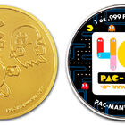「パックマン40周年記念コイン」の予約販売がスタート！ 金貨・銀貨・カラー銀貨の3種！