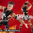 フィギュア界に衝撃走る！「S.H.Figuarts T.M.Revolution」登場！ 発売を記念し「HOT LIMIT」衣装でパフォーマンス披露も！
