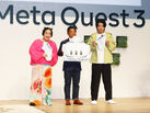 続々と迫るゾンビに野田クリスタルも絶叫！ そして放心！ 本日発売のMRヘッドセット「Meta Quest3」発売記念イベントレポート！